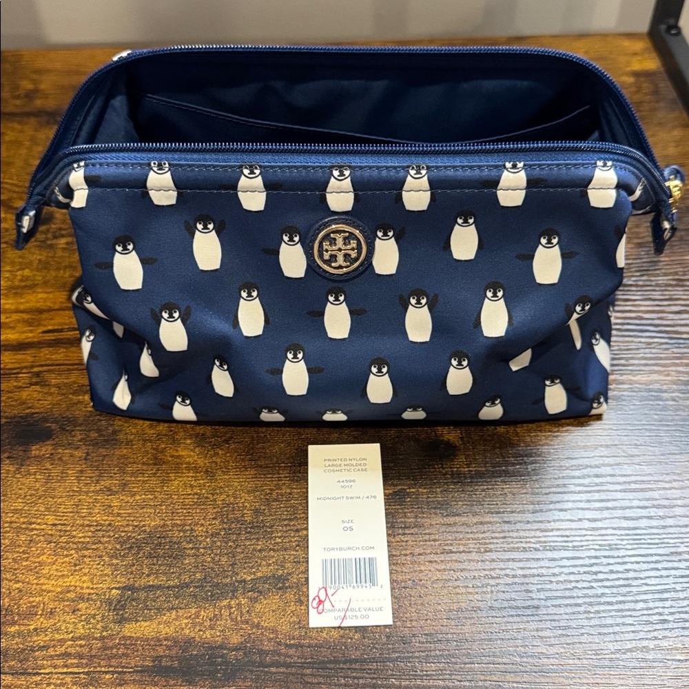Tory Burch Midnight Swim Cosmetic Case